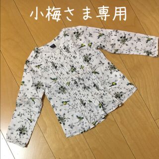 ベビーギャップ(babyGAP)の小梅さま専用 baby Gap サイズ110 鳥さんブラウス(ブラウス)