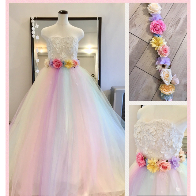 新品 ウエディング ドレス用 オーバースカート 在庫有 | フリマアプリ ラクマ