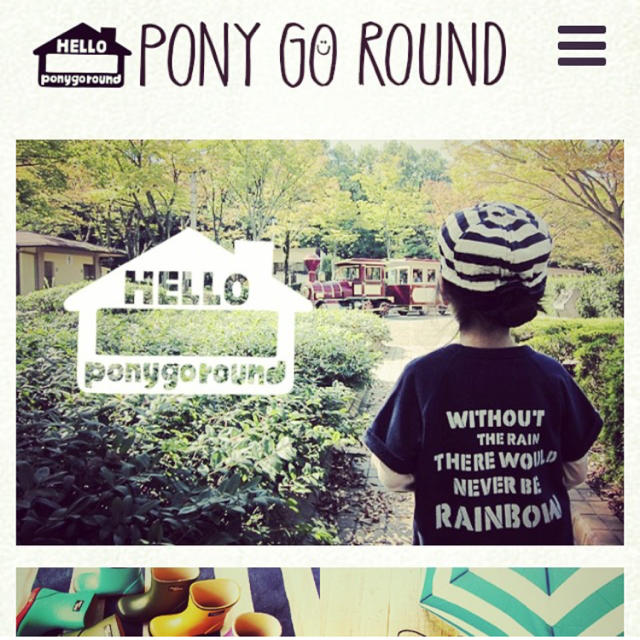 PONY GO ROUND(ポニーゴーラウンド)のpony go roundナイロンパーカーナイロンジャケット130-140 キッズ/ベビー/マタニティのキッズ服男の子用(90cm~)(その他)の商品写真