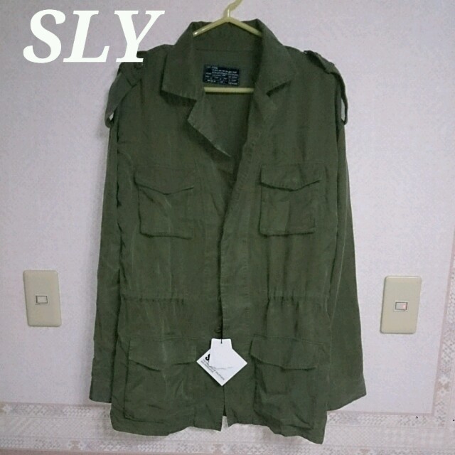 SLY(スライ)の【未使用】ミリタリージャケット レディースのジャケット/アウター(ミリタリージャケット)の商品写真
