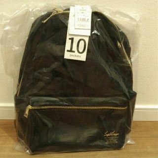 レガートラルゴ(Legato Largo)の【正規品】レガートラルゴ M 10ポケットリュック　ブラック
(リュック/バックパック)