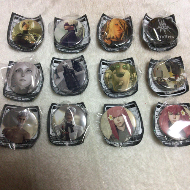 SQUARE ENIX - ☆ニーアオートマタ 限定缶バッジ12種 SQUARE ENIX - ☆ニーアオートマタ 限定缶バッジ12種