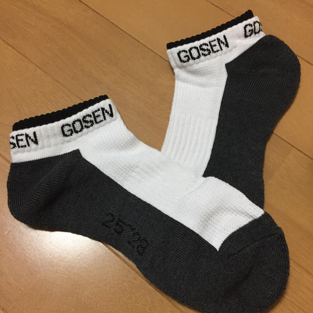 GOSEN(ゴーセン)のGOSEN靴下2足セット スポーツ/アウトドアのテニス(その他)の商品写真