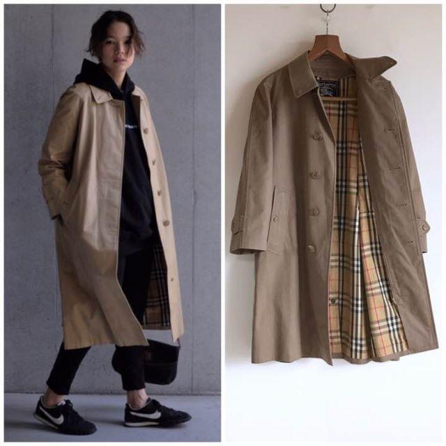 Burberry ヴィンテージ バーバリー プローサム バルマカーンコート ブラウンベージュの通販 By Rinnel S Shop バーバリーならラクマ