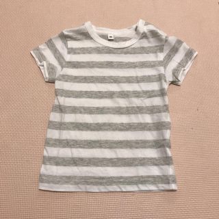 ムジルシリョウヒン(MUJI (無印良品))の無印定番ボーダーＴシャツ 80cm(Ｔシャツ)