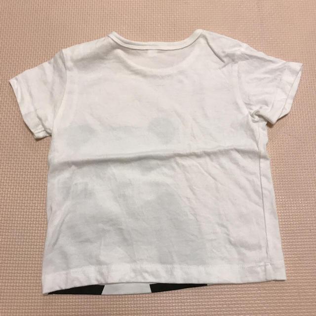 MUJI (無印良品)(ムジルシリョウヒン)の無印パンダＴシャツ 80cm キッズ/ベビー/マタニティのベビー服(~85cm)(Ｔシャツ)の商品写真