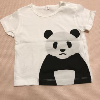 ムジルシリョウヒン(MUJI (無印良品))の無印パンダＴシャツ 80cm(Ｔシャツ)