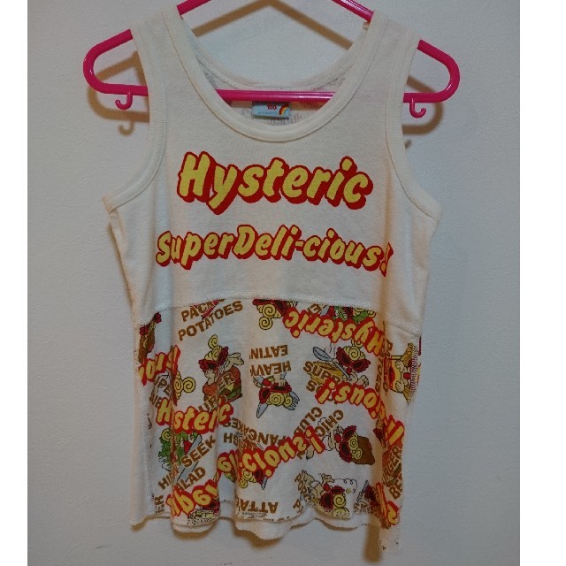 HYSTERIC MINI(ヒステリックミニ)のヒステリックミニ タンクトップ キッズ/ベビー/マタニティのキッズ服女の子用(90cm~)(Tシャツ/カットソー)の商品写真