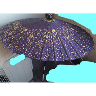 番傘 紫(小道具)