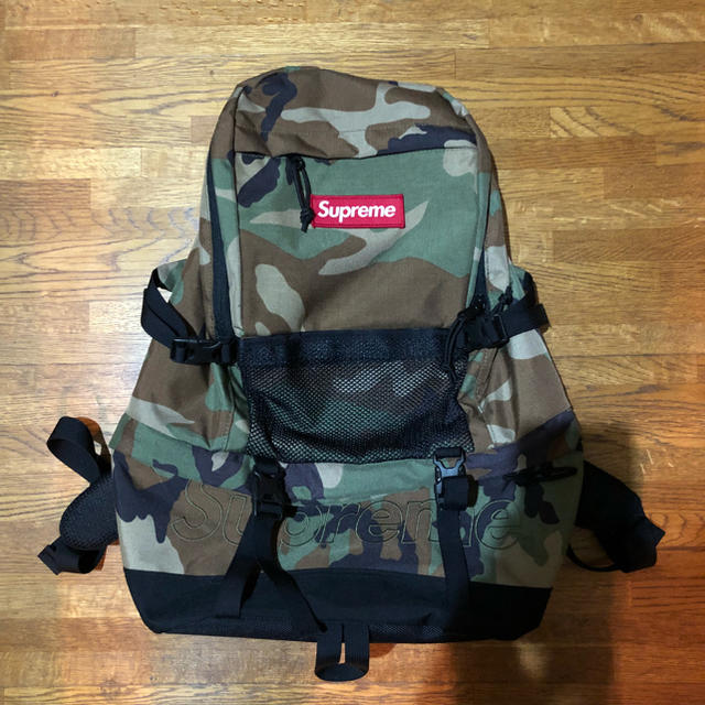 supreme 15AWカモフラバックパック