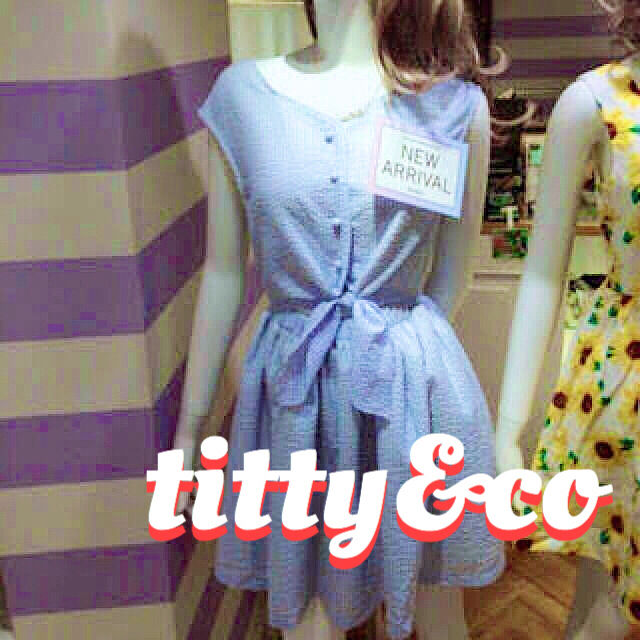 titty&co(ティティアンドコー)のDECO♡milkyway案内10番目様 専用♡ウエストしばり ワンピ レディースのワンピース(ミニワンピース)の商品写真