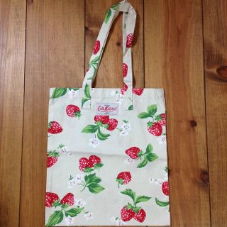 キャスキッドソン(Cath Kidston)の新品 キャスキッドソン コットンブックバッグ ストロベリー(トートバッグ)