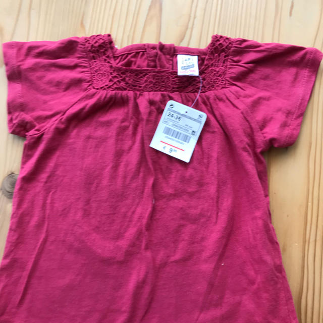 ZARA(ザラ)の新品 ZARA Tシャツ キッズ/ベビー/マタニティのキッズ服女の子用(90cm~)(Tシャツ/カットソー)の商品写真