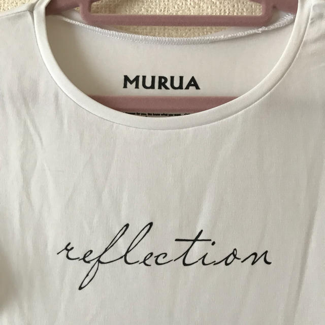 MURUA(ムルーア)の美品 ムルーア トップス レディースのトップス(カットソー(半袖/袖なし))の商品写真
