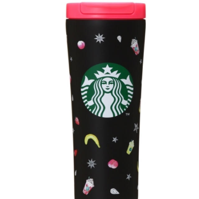 Starbucks Coffee(スターバックスコーヒー)のスターバックス ステンレスタンブラーフラペチーノ マットブラック インテリア/住まい/日用品のキッチン/食器(タンブラー)の商品写真