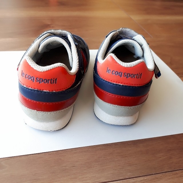 le coq sportif(ルコックスポルティフ)のルコック　18cm　le coq sportif エクラット 2 K
 キッズ/ベビー/マタニティのキッズ靴/シューズ(15cm~)(スニーカー)の商品写真