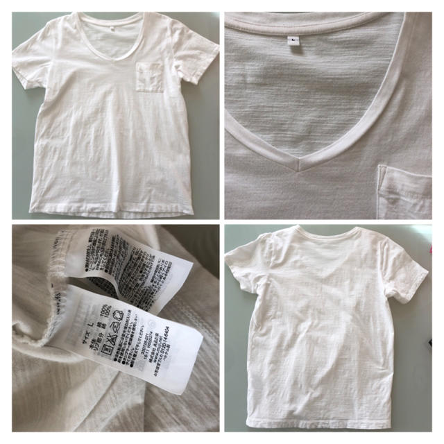 MUJI (無印良品)(ムジルシリョウヒン)の無印良品 Tシャツセット レディースのトップス(Tシャツ(半袖/袖なし))の商品写真