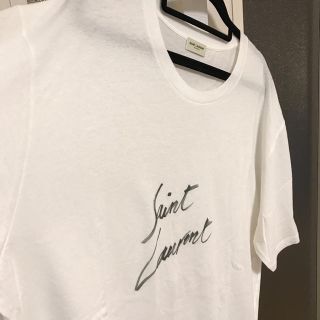 サンローラン(Saint Laurent)のsaint laurent paris Tシャツ(Tシャツ/カットソー(半袖/袖なし))