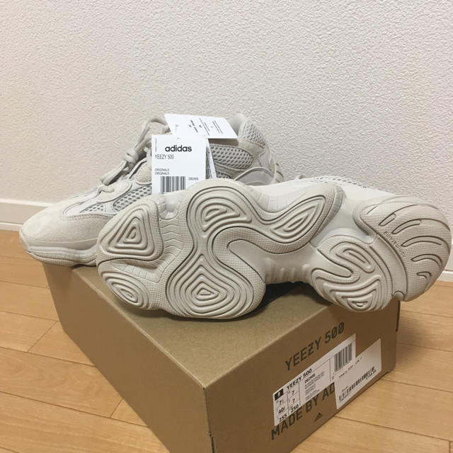 adidas(アディダス)のadidas YEEZY 500 BLUSH（DB2908）25.5cm メンズの靴/シューズ(スニーカー)の商品写真