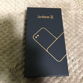 エイスース(ASUS)のSIMフリー Zenfone4 ブラック ZE554KL 新品 未開封(スマートフォン本体)