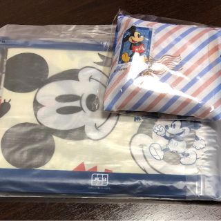 ディズニー(Disney)のレジャーシート エコバッグ(ノベルティグッズ)