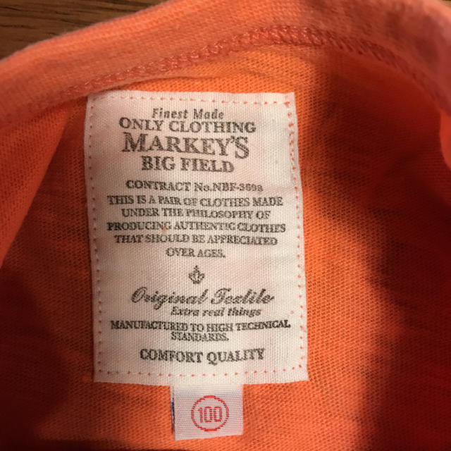 MARKEY'S(マーキーズ)のマーキーズTシャツ 100cm キッズ/ベビー/マタニティのキッズ服男の子用(90cm~)(Tシャツ/カットソー)の商品写真