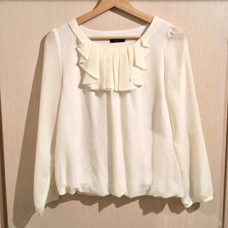 アーヴェヴェ(a.v.v)の値下げ【美品】a.v.v シフォン ブラウス(シャツ/ブラウス(長袖/七分))