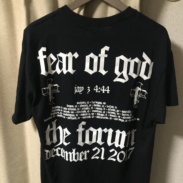 FEAR OF GOD(フィアオブゴッド)のFear of God jay-z メンズのトップス(Tシャツ/カットソー(半袖/袖なし))の商品写真