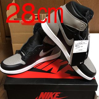 ナイキ(NIKE)の国内正規品 28㎝ NIKE AIR JORDAN 1 SHADOW(スニーカー)