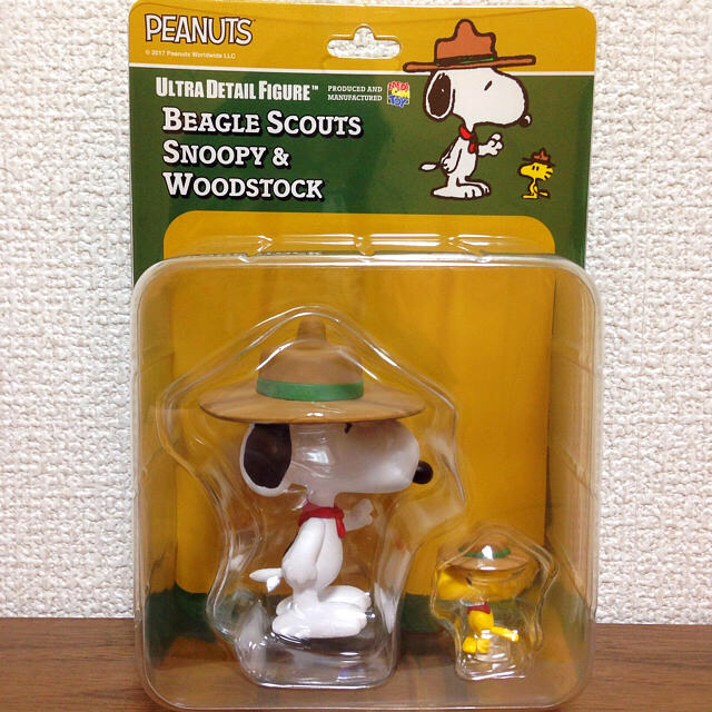 SNOOPY(スヌーピー)のスヌーピー フィギュア ビーグルスカウト メディコムトイ MEDICOM TOY エンタメ/ホビーのフィギュア(アメコミ)の商品写真