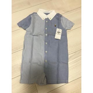 ラルフローレン(Ralph Lauren)の新品タグ付き ラルフローレン 24m 半袖ロンパース(カバーオール)