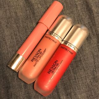 レブロン(REVLON)の最終値下げ！！ レブロン マット リップ グロス クレヨン ピンク 赤 レッド(口紅)