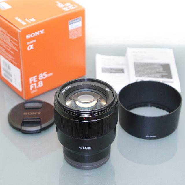 【美品】 SONY FE 85mm F1.8 / SEL85F18 / 付属品揃