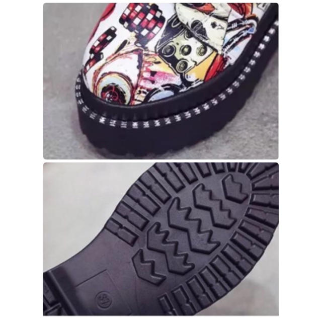 カジノプリントシューズ レディースの靴/シューズ(スニーカー)の商品写真