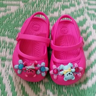 クロックス(crocs)のCHERRY様専用メリージェーン ピンク(その他)