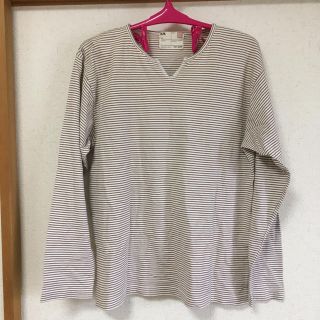 ボーダー トップス(Tシャツ/カットソー(七分/長袖))