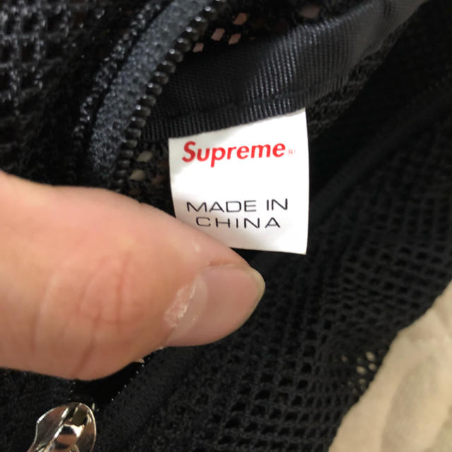 Supreme(シュプリーム)のsupreme ナイロン リュック 黒 メンズのバッグ(バッグパック/リュック)の商品写真