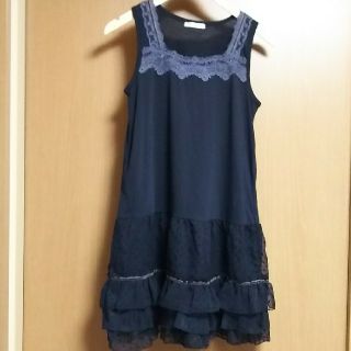 アクシーズファム(axes femme)のaxesfemme  膝たけタンクトップ(タンクトップ)