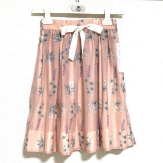 ジルバイジルスチュアート(JILL by JILLSTUART)のBallerina様ご専用♡【新品・未使用品♡】ジルバイ☆ ピンクフレアスカート(ひざ丈スカート)