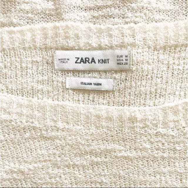 ZARA(ザラ)のZARA☆サマーニット レディースのトップス(ニット/セーター)の商品写真