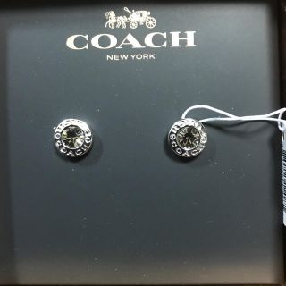 コーチ(COACH)のＣＯＡＣＨ ピアス 新品！お値下げ致しました🎁(ピアス)