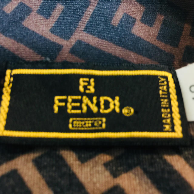 FENDI(フェンディ)のFENDI フェンディ ストレスタイプシャツ 42 レディースのトップス(ポロシャツ)の商品写真
