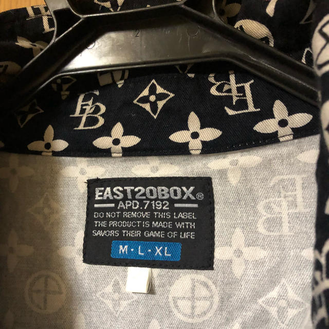 EAST20BOX モノグラムシャツ メンズのトップス(Tシャツ/カットソー(半袖/袖なし))の商品写真