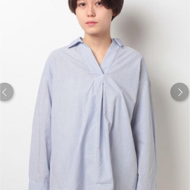 Techichi(テチチ)のスキッパーシャツ レディースのトップス(シャツ/ブラウス(長袖/七分))の商品写真