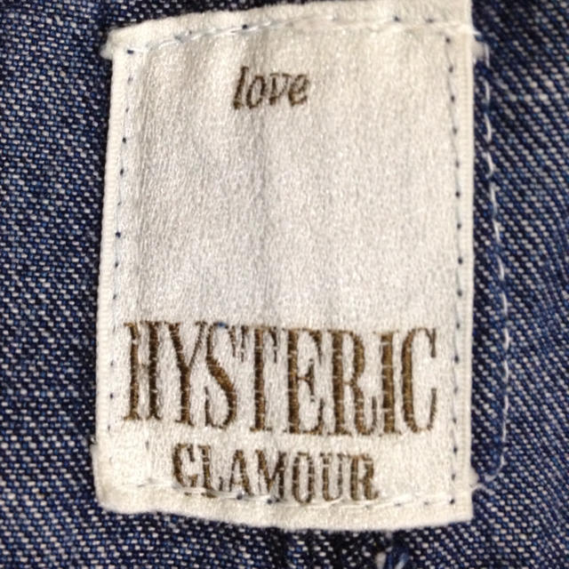 HYSTERIC GLAMOUR(ヒステリックグラマー)のヒスグラ ジャンスカ レディースのワンピース(ミニワンピース)の商品写真