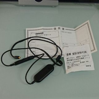 Shure Bluetoothワイヤレスケーブル RMCE-BT1(ヘッドフォン/イヤフォン)