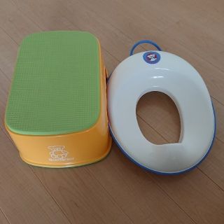 ベビービョルン(BABYBJORN)の送料込☆ベビービョルン 子供用便座&踏み台(補助便座)