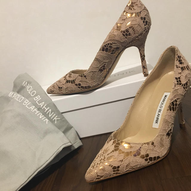 豪華 MANOLO BLAHNIK - 専用【お値下げ】マノロブラニク レース