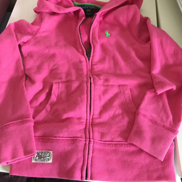 Ralph Lauren(ラルフローレン)のラルフローレン  キッズ  パーカー  130 キッズ/ベビー/マタニティのキッズ服女の子用(90cm~)(ジャケット/上着)の商品写真