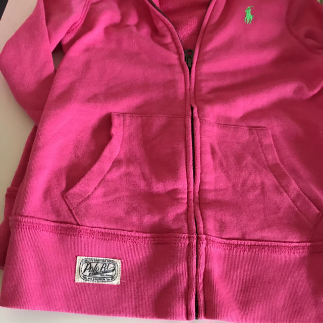 Ralph Lauren(ラルフローレン)のラルフローレン  キッズ  パーカー  130 キッズ/ベビー/マタニティのキッズ服女の子用(90cm~)(ジャケット/上着)の商品写真